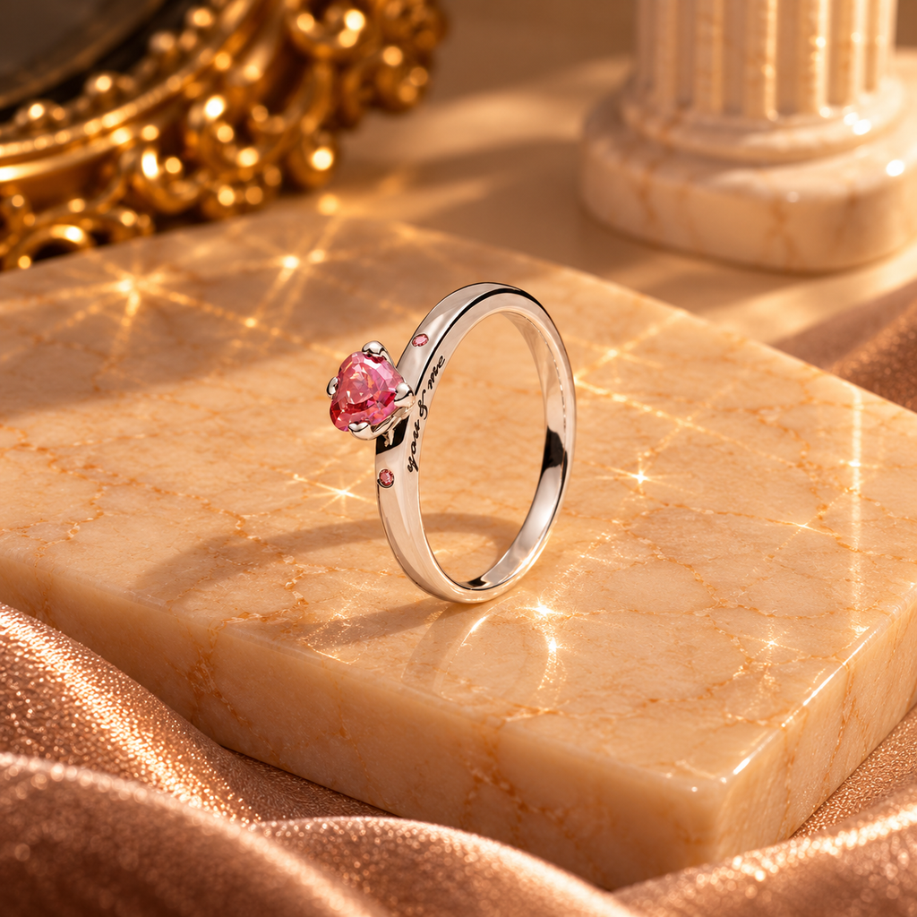 Amorette Heart Ring