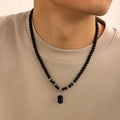 Onyx Bead Necklace