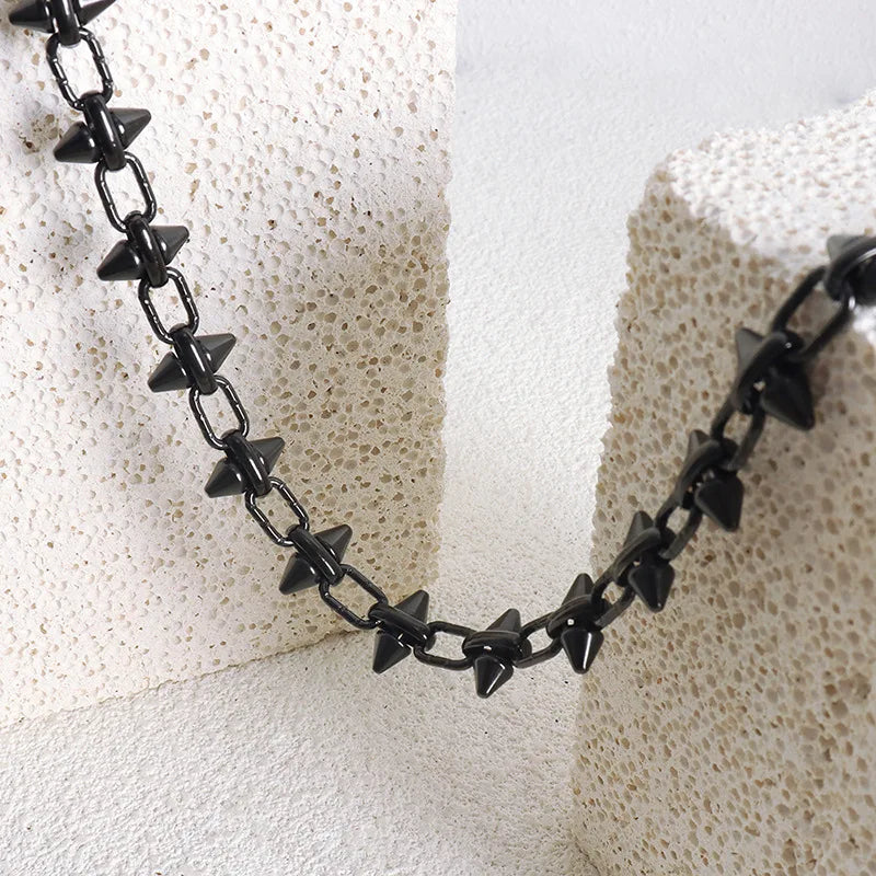 Obsidian Thorn Necklace